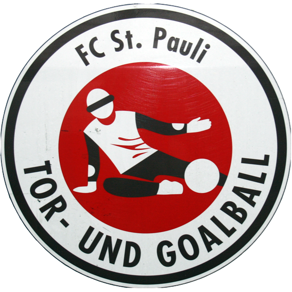 Das Logo vom FC St. Pauli Tor- und Goalball